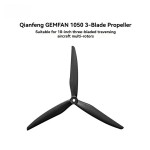 Hot Sales 3-blade Fiberglass Nylon Propeller Blade 1050 Forward and Reverse 10-inch Three-bladed Traverser Multirotor
